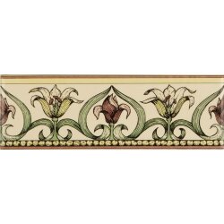 Art Nouveau Lily, Green (6385B)